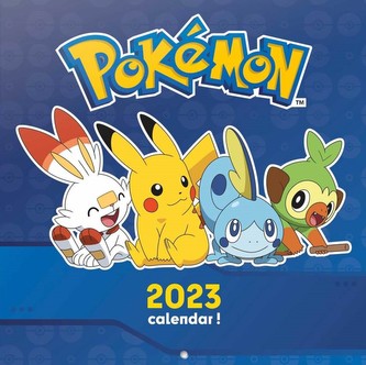 Oficiální nástěnný kalendář Pokémon 2023 s plakátem (SQ 30 x 30|60 cm)