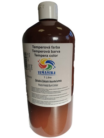 JUMANIKA Tempera základní 1000 ml Barva: hnědá