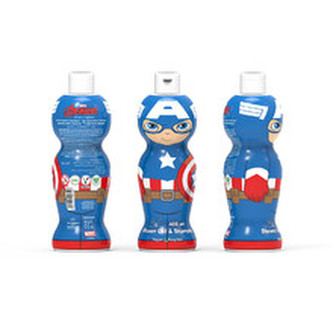 EP Line Sprchový gel a šampon Captain America Avengers 1D (Shower Gel & Shampoo) 400 ml child