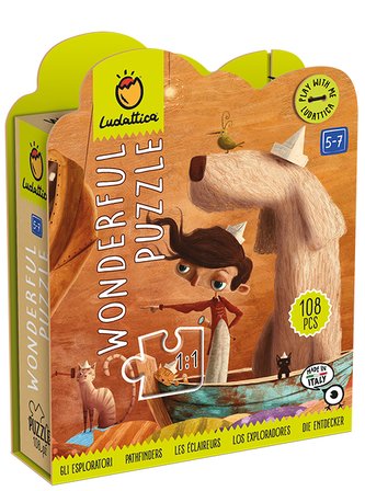 LUDATTICA Hledači cest puzzle 108 dílků