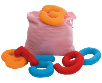 Vzdělávací set Látkové číslice