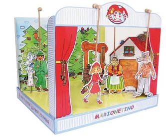 MARIONETINO Loutkové divadlo De Luxe Červená Karkulka