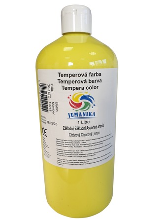 JUMANIKA Tempera základní 1000 ml Barva: citronová