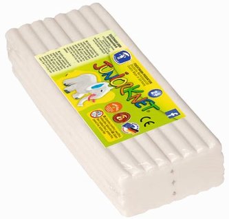 FEUCHTMANN JK Měkká netvrdnoucí modelína 500 g Barva: bílá