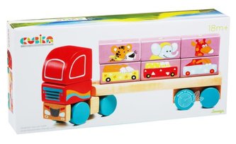 CUBIKA Kamion se zvířátky