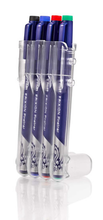 Pilot - PILOT FriXion Fineliner, EVOLUTIVE set 4 barvy, BASIC
