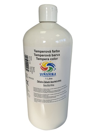 JUMANIKA Tempera základní 1000 ml Barva: bílá