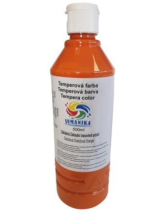 JUMANIKA Tempera základní 500 ml Barva: oranžová