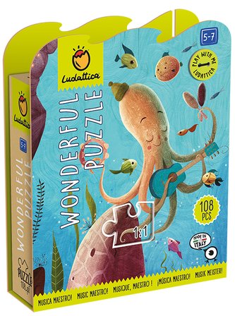 LUDATTICA Mistr hudby puzzle 108 dílků