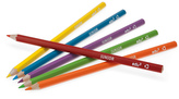EDU3 Junior šestihranné pastelky, tuha 4 mm, 12 barev v papírové krabičce