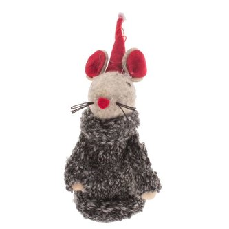 Textilní závěsná myška, /96