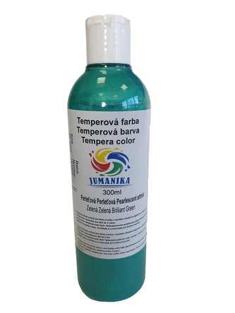 JUMANIKA Tempera perleťová 300 ml Barva: zelená