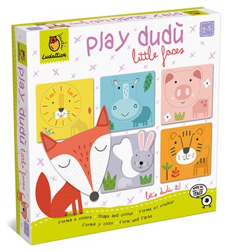 LUDATTICA Zvířecí tvářičky vkládací hra