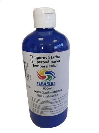 JUMANIKA Tempera základní 500 ml Barva: modrá