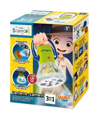 BUKI MiniScience Lampa-projektor 3v1