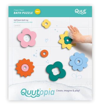 QUUTopia Květiny - Puzzle do vody 2D