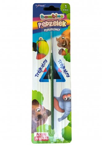 BAMBINO Trojhranný štětec č. 8 nylon