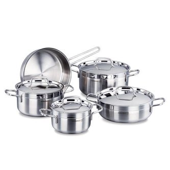 Sada nerezových hrnců Alfa set – 5ks - Korkmaz