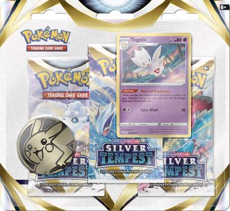 Pokémon TCG: SWSH12 Silver Tempest - 3 Blister Booster