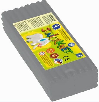 FEUCHTMANN JK Měkká netvrdnoucí modelína 500 g Barva: světlešedá