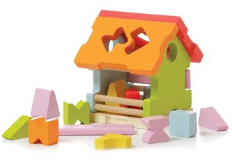 CUBIKA Vkládačka domeček