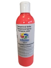 JUMANIKA Tempera fluorescentní 300 ml Barva: červená