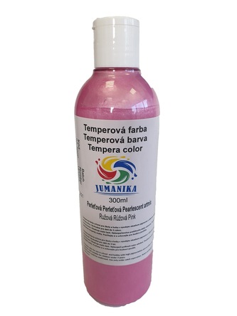 JUMANIKA Tempera perleťová 300 ml Barva: růžová
