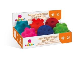 RUBBABU Smyslové míčky C - displej 6