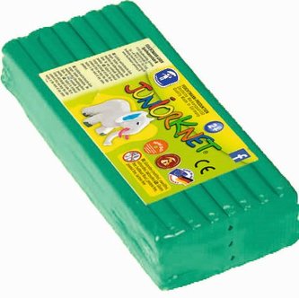 FEUCHTMANN JK Měkká netvrdnoucí modelína 500 g Barva: tmavězelená