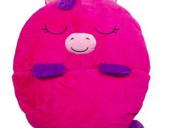 Usínáček Růžový jednorožec Monique 168cm