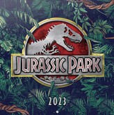 Oficiální nástěnný kalendář Jurský park 2023: 16 měsíců (SQ 30 x 30|60 cm)