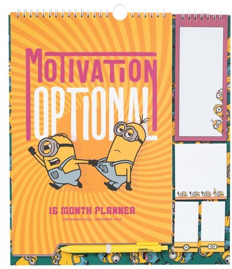 Oficiální nástěnný kalendář 2022/2023 Mimoni (30 x 34 cm)