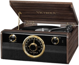 Victrola VTA-240B Gramofon hnědý Victrola VTA-240B Gramofon hnědý