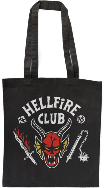 Shopping taška na rameno Netflix|Stranger Things: Hellfire Club (38 x 42 cm)