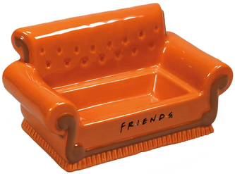 3D keramická dekorace Friends|Přátelé: Sofa (15 x 8 x 8 cm)