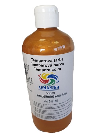 JUMANIKA Tempera metalická 500 ml Barva: zlatá