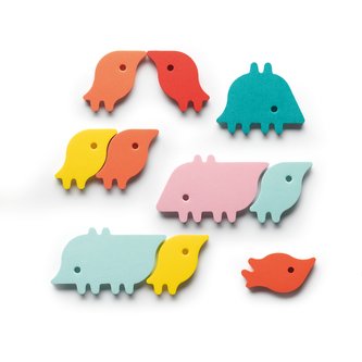 QUUTopia Zvířátka - Puzzle do vody 2D