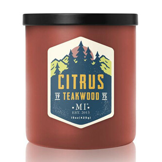 SVÍČKA CITRUS TEAKWOOD 425 GR
