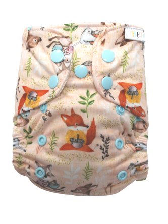 BIO Bambusová kapsová plenka (S) - Špagety PAT