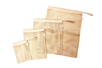 Biobavlněný pytlík na ovozel__VELIKOST:S