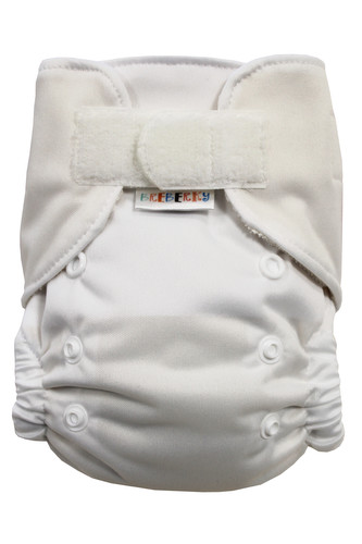 BIO Bambusová kapsová plenka (S) - Bílá SZ