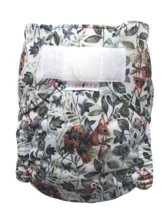 BIO Bambusová kapsová plenka (S) - Veverky SZ
