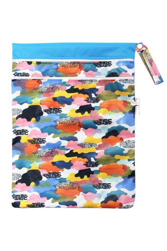 Pytel dvoukomorový (PUL) - Malované mraky L