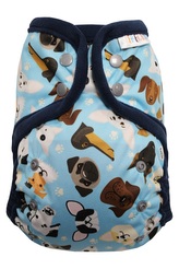 Svrchní kalhotky (M), bez křidélek - Veselí pejsci PAT