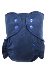 Fleecové svrchní kalhotky (S) - Tmavě modré PAT