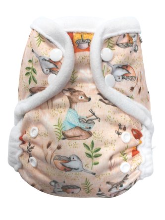 Svrchní kalhotky (S), bez křidélek - Špagety PAT