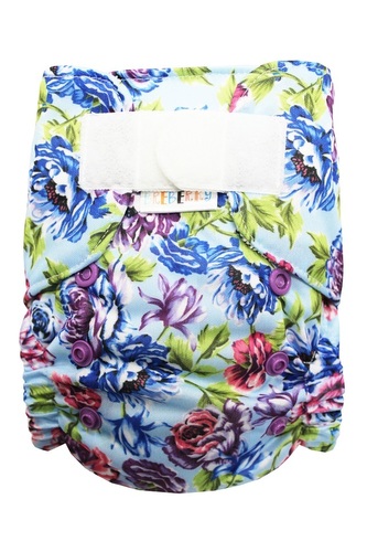 BIO Bambusová kapsová plenka (S) - Pivoňky SZ