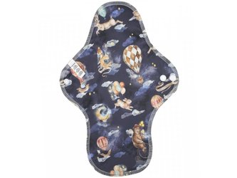 BIO XL vložka (PUL) - Balónový sen & přírodní bambusovo-biobavlněné froté