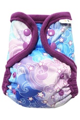 Svrchní kalhotky (S), bez křidélek - Hvězdné nebe PAT