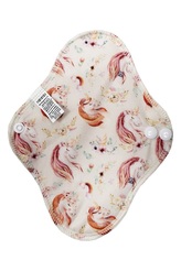 BIO Slipová vložka (PUL) - Zasněný jednorožec & přírodní bambusovo-biobavlněné froté